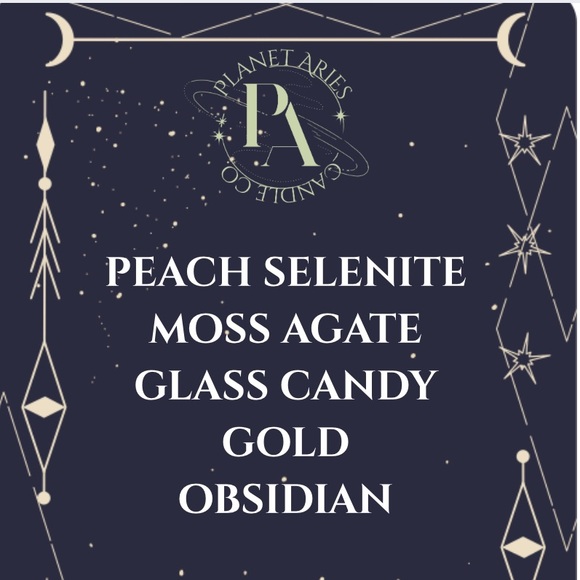 Yule crystal candle - Picture 4 of 4